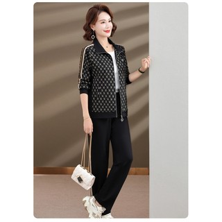 Bộ Đồ Thể Thao Mùa Xuân Thu Cho Mẹ AB93