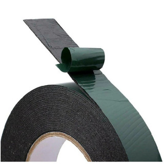 Băng keo xốp đen 2 mặt xanh hoặc đỏ loại tốt để dán bảng biển số nhà , biển công ty