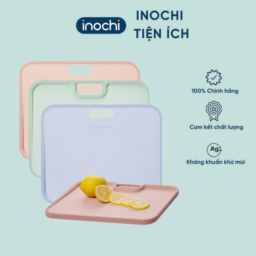Thớt chống trượt kháng khuẩn Yoko Inochi - đa dạng màu sắc