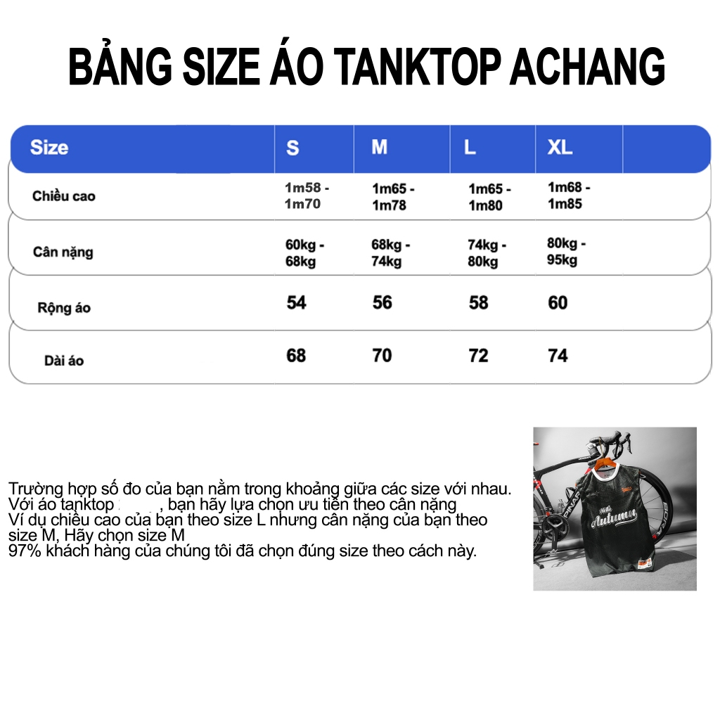 Set Bộ Tanktop thể thao Autumn màu đen chất mesh lussi độc quyền brand ACHANG