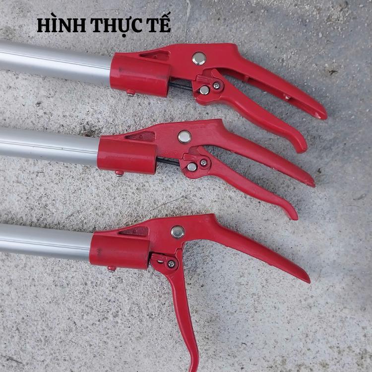 Kéo tỉa cành trên cao kéo hái quả cán nhôm dài 3m