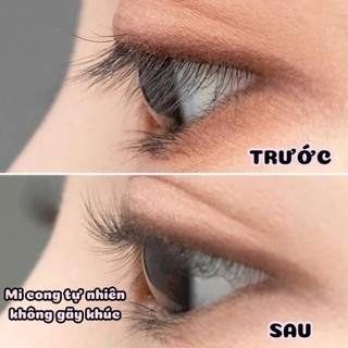 Kẹp Bấm Mi Cong UKISS Quốc Dân Giúp Lông Mi Cong, Tiện Lợi Kèm Đệm Thay Thế