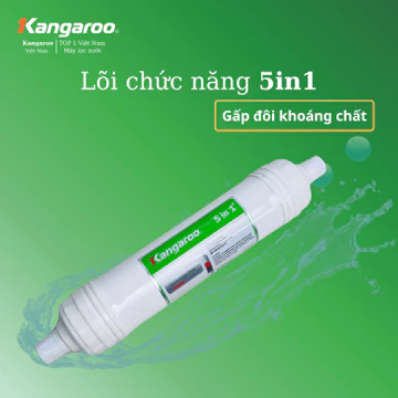 Lõi Lọc Nước KANGAROO 5IN1 - Lõi 11inch gấp đôi khoáng chất, giàu hydrogen