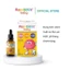 Combo 2 hộp Rainbovit Baby DHA D3K2 công thức 3 trong 1 dành cho trẻ sơ sinh và trẻ nhỏ chai 20ml