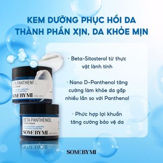 Kem dưỡng phục hồi da B5 Some By Mi 50g – Chứa D-Panthenol 5% và Peptides, dưỡng da chuyên sâu