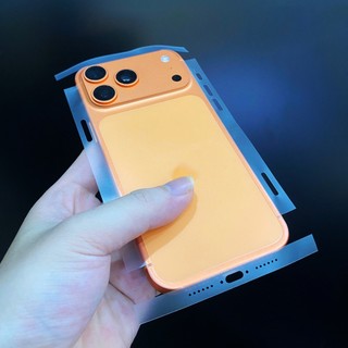 Miếng Dán PPF Full Lưng Viền iPhone 12 - 17 ProMax / Air – Trong Suốt,Nhám Mờ,Chống Trầy,Tự Phục Hồi