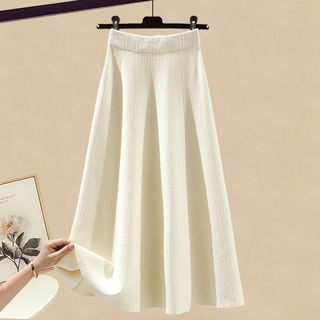 Chân Váy Chữ A Dài Thu Đông Thanh Lịch VH108