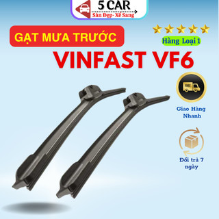Gạt mưa trước, lưỡi gạt mưa trước xe Vinfast VF6 siêu sạch- Gạt lẫy theo xe