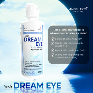 Nước ngâm lens, nước ngâm kính áp tròng các loại dung tích 150ml & 360ml
