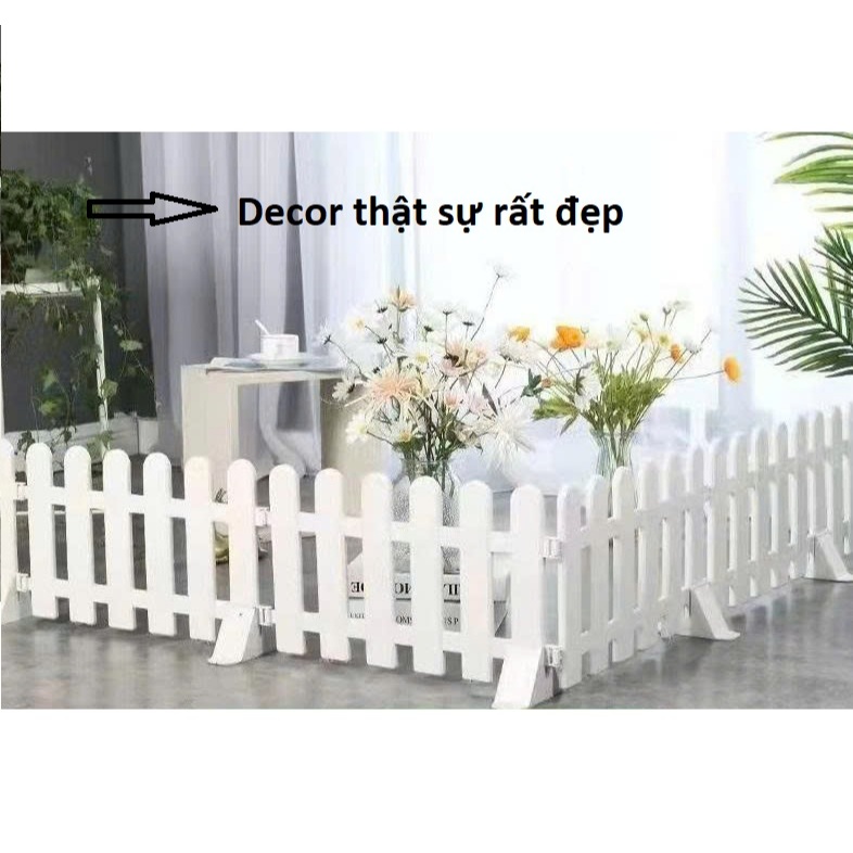 Hàng rào nhựa sân vườn cao 20cm x dài 50cm/ tấm (HR50x20)