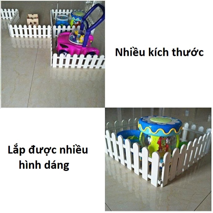 Hàng rào nhựa sân vườn cao 20cm x dài 50cm/ tấm (HR50x20)