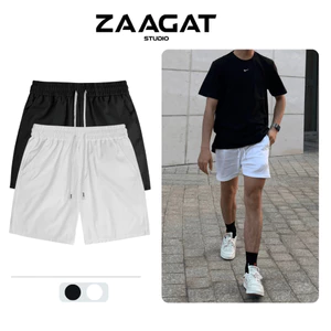Quần Đùi Kaki Dù Basic Cho Nam Zaagat Studio - Form Ngắn Trên Gối Thoải Mái Vận Động Tôn Dáng Cao Hơn