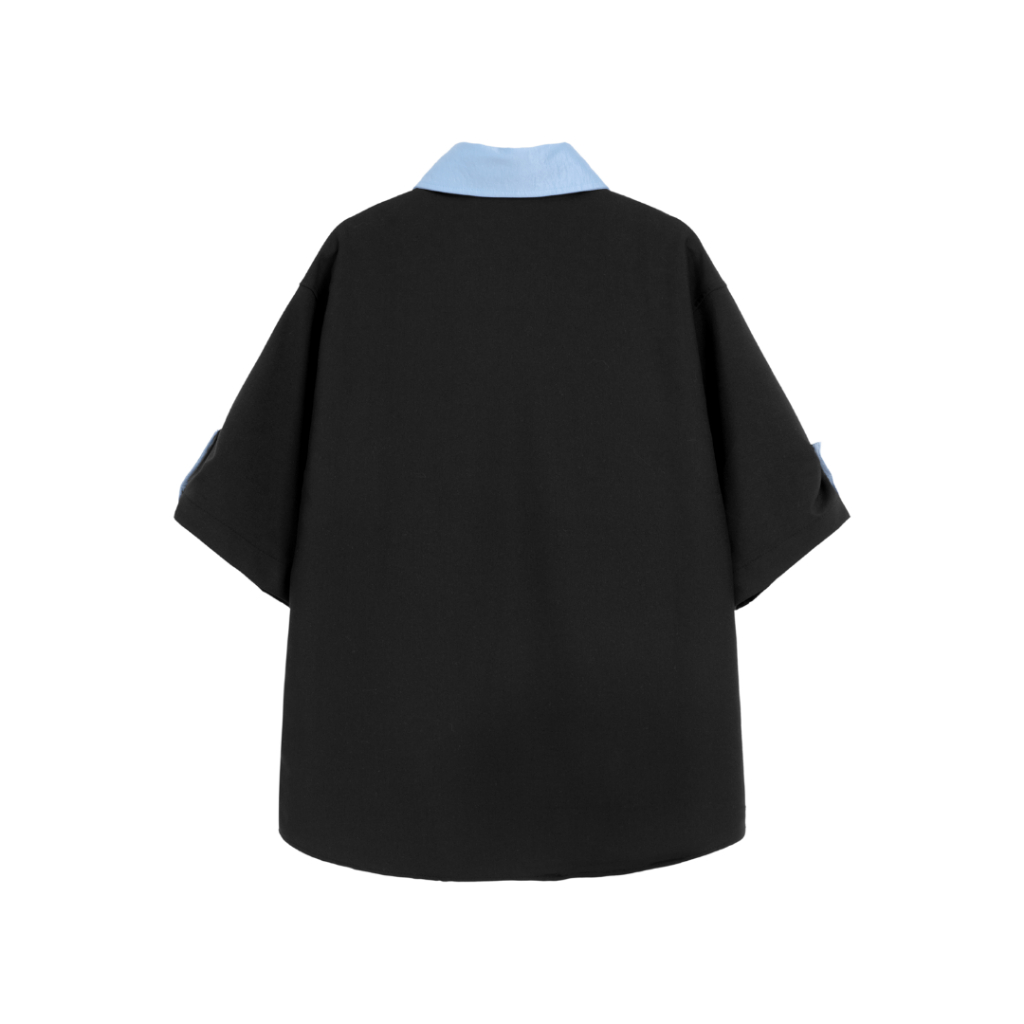 Polo Nam Varon Cổ Bẻ Phối Màu Cá Tính Cotton Lạnh Thanh Lịch, RegularFit Hàn Quốc, Tôn Dáng-SHINGHAI