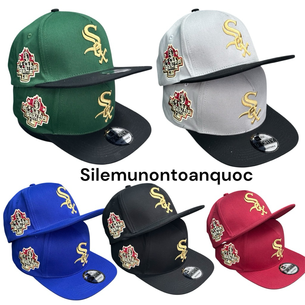 Mũ hiphop siêu phẩm mới - Nón kết snapback thêu S-o-X năm 2003 phong cách thời trang đường phố siêu ngầu