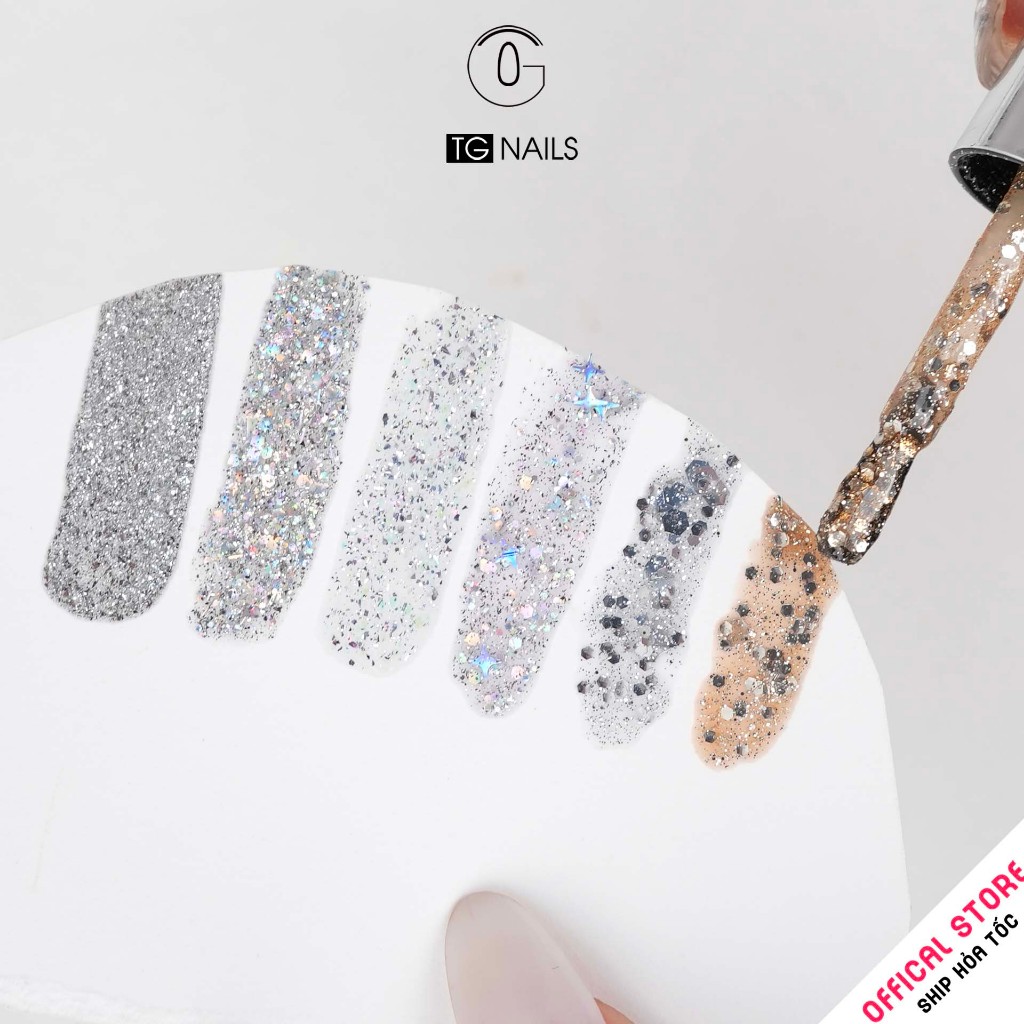 Sơn gel nhũ kim tuyến lẻ hãng TG siêu sáng