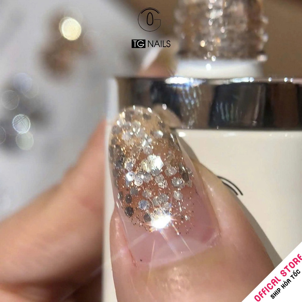 Sơn gel nhũ kim tuyến lẻ hãng TG siêu sáng