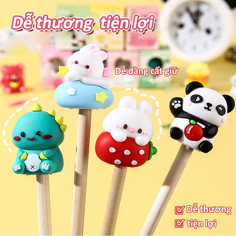 Gọt bút chì hình thú hoạt hình dễ thương – Đồ Gọt bút chì mini cho bé học sinh