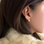 9LUX Bông tai GN01 Giọt Nước Nhỏ Tối Giản Hot Trend dễ phối đồ trẻ trung,Khuyên tai giọt nước mini cá tính cực chất
