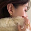 9LUX Bông tai GN01 Giọt Nước Nhỏ Tối Giản Hot Trend dễ phối đồ trẻ trung,Khuyên tai giọt nước mini cá tính cực chất