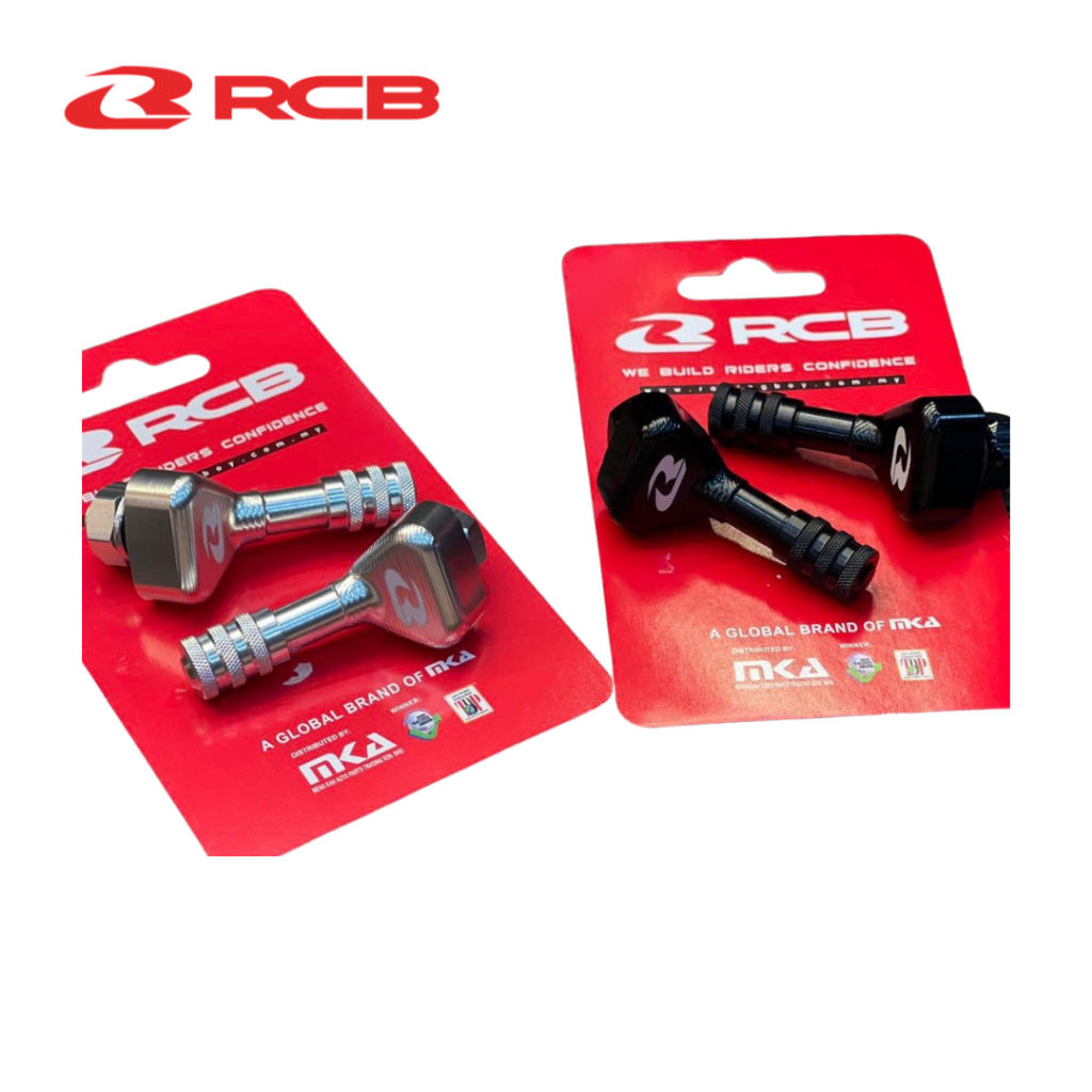 Van Vòi RCB Air Valve CNC 8mm/10mm – Nhôm Nguyên Khối, Bền Đẹp, Giữ Áp Suất Ổn Định