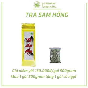 Trà Sam Hồng [FREE_SHIP] Mua 1 Tặng 1 Gói Trà Cỏ Ngọt , Trà Thanh Nhiệt Mát Gan Ngủ Ngon