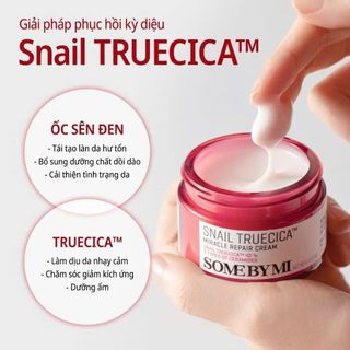 [SOME BY MI] Kem dưỡng Ốc sên Rau má Snail Truecica Miracle Repair Cream 50ml