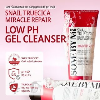 Sữa rửa mặt ốc sên Some By Mi Snail Truecica 100ml – Hỗ trợ phục hồi, làm dịu da tổn thương