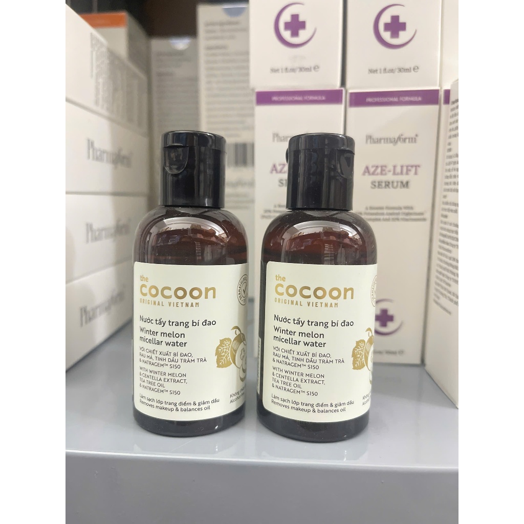 Nước Tẩy Trang Cocoon Winter Melon Bí Đao Làm Sạch 50ml/140ml/ 500ml