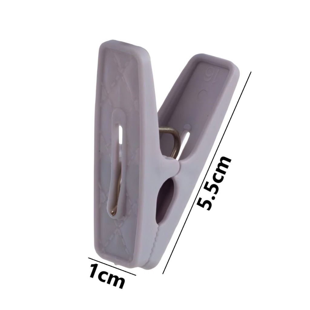 Móc dù chùm đa sắc nhựa VIỆT NHẬT - Tròn, vuông - 12, 18, 24 kẹp - Quần áo bé, vớ, đồ lót 2798/9/00 AMIZIN