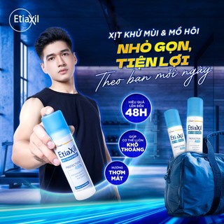 Xịt Khử Mùi  Etiaxil Déodorant Anti-Transpirant 48h Anti-Traces Blanches & Jaunes (150ml)