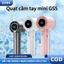 Quạt cầm tay mini, quạt làm mát cầm tay có thể sạc lại, có màn hình hiển thị kỹ thuật.