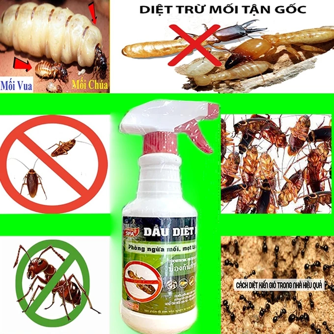 Xịt Diệt Mối Mọt Tận Gốc SIFA 500ml Mẫu Mới Nguồn Gốc Thảo Mộc, Diệt Chống Mối Mọt Gỗ, Tủ Bếp, Sàn Gỗ Đồ Gia Dụng