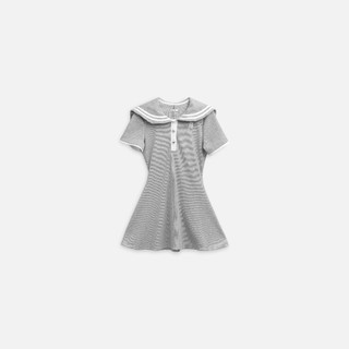 Đầm Ngắn Nữ Sailor Inspired Mini, Chất Vải Thun Gân TC Thoải Mái, WDN136 SOME HOW STORE