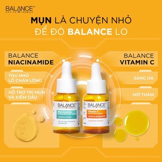 Combo Serum Balance Active Formula Sáng Da, Mờ Thâm & Kiềm Dầu (30mlx2)