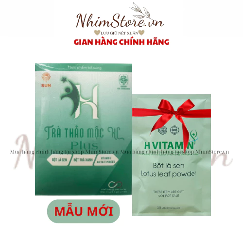 Trà Thảo Mộc HC Plus Chính Hãng Của SUN Giảm Cân HC Giảm 2-5kg sau 15 ngày