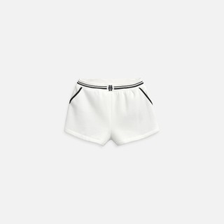 Quần Short Nữ Sporty Contrast Waist, Chất Vải Nỉ Cào Thoải Mái, WQS021 SOME HOW STORE