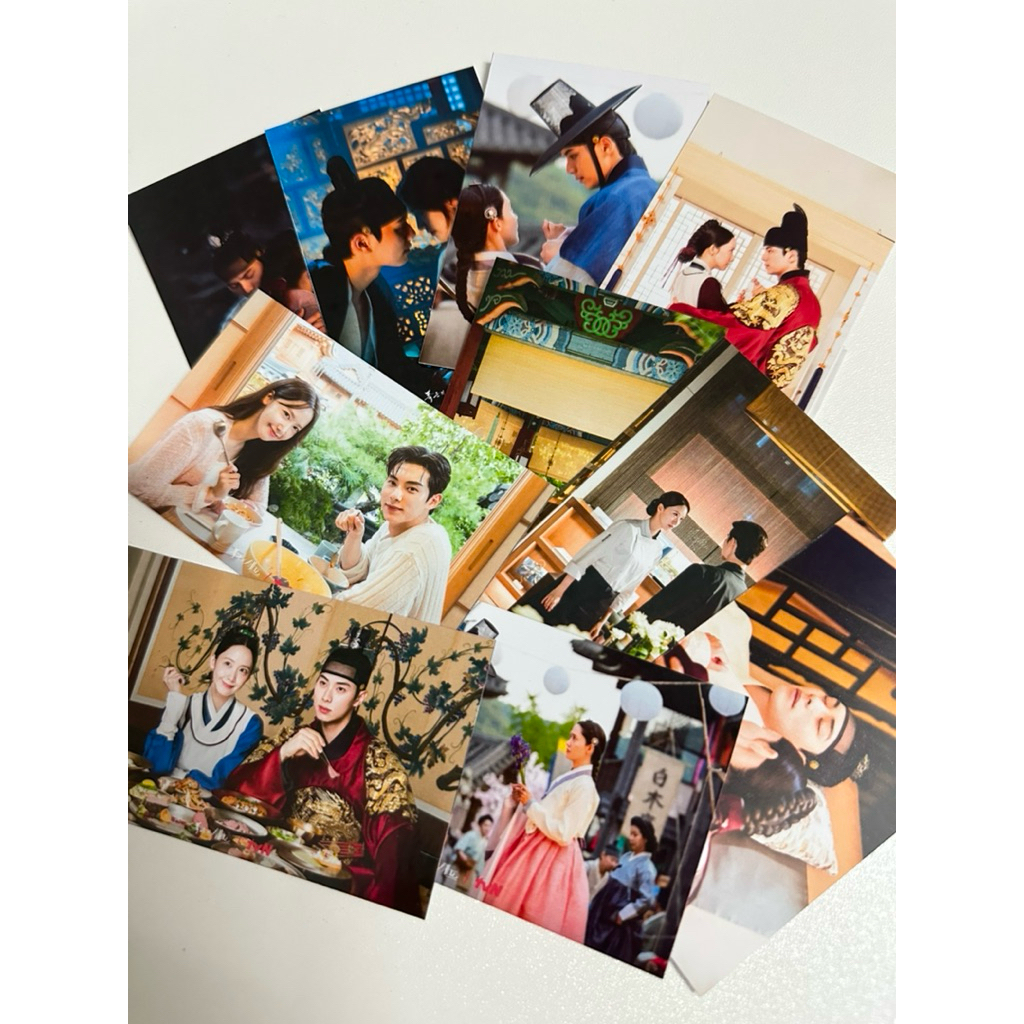 set 10 sticker size 5.5x8.5cm phim Ngự trù của bạo chúa Yoona , Lee Chae Min