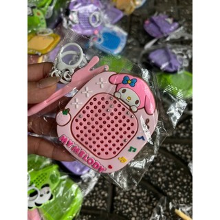 Bảng Vẽ Sanrio + Móc Khóa Bi Thép Đa Năng - Phụ Kiện Túi Dễ Thương, Quà Tặng Sinh Nhật Cho Bé