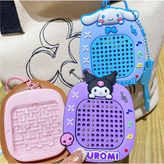 Bảng Vẽ Sanrio + Móc Khóa Bi Thép Đa Năng - Phụ Kiện Túi Dễ Thương, Quà Tặng Sinh Nhật Cho Bé
