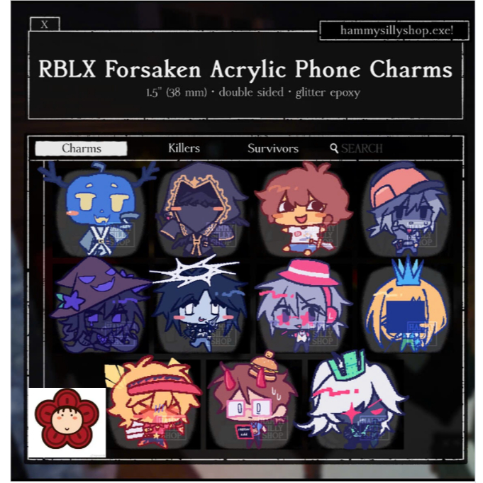 Dây treo RBLX Forsaken Phone Charms | Shopee Việt Nam