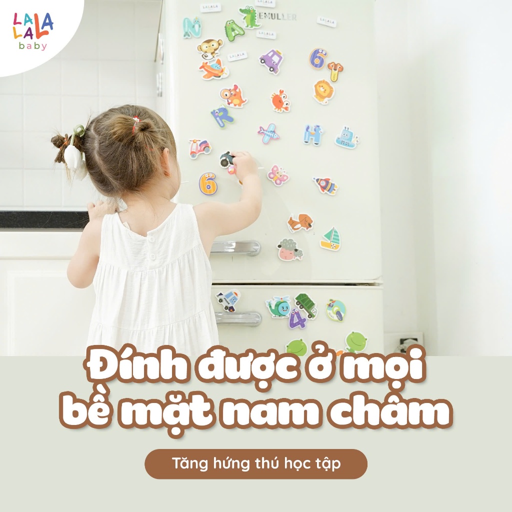 Đồ Chơi Nam Châm Lala Magnet Hỗ Trợ Phát Triển Khả Năng Tư Duy Cho Bé