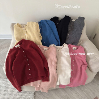 Cardigang Cúc Basic Hàn Quốc EGG Chất Mềm Co Giãn Thoải Mái Trendy Trẻ Trung QCCC (Ảnh thật ) |Dami.Studio