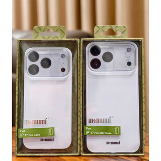 (Trong)Ốp Memumi nhựa cứng siêu trong, mỏng nhẹ, bất tử không ố màu dành cho iphone 17/16/15/14/13/12/pro/promax/air