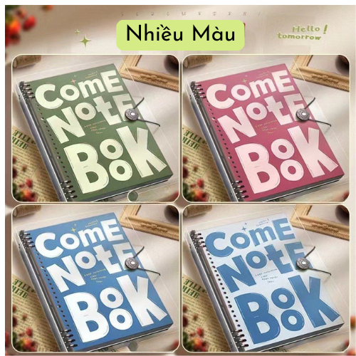 (BÌA VÀ GIẤY BÁN RIÊNG) Bìa Sổ Còng Sắt, Bìa Còng Binder B5 A4 - Vỏ Bìa Sổ Còng Thay Được Giấy, Lõi Giấy Refill B5