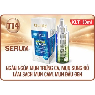 Serum Ta White 30ml dưỡng da này được thiết kế đặc biệt để đáp ứng nhu cầu của làn da nhạy cảm và dễ bị mụn