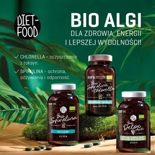 Viên tảo hữu cơ Dragon Superfoods/ Diet-food Spirulina/ Chlorella/ Blue Spirulina tablets