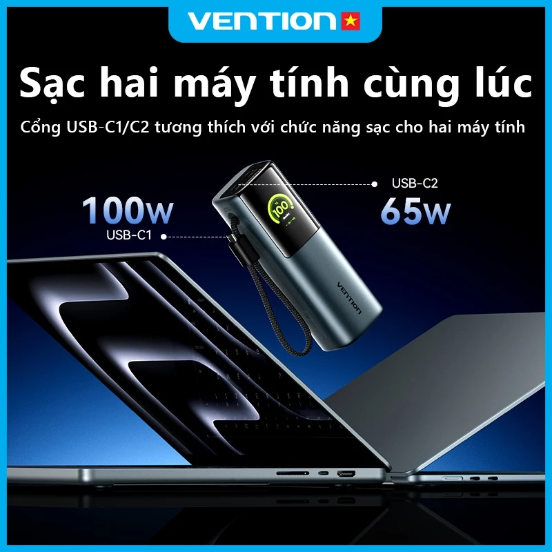 Sạc 2 Laptop cùng lúc