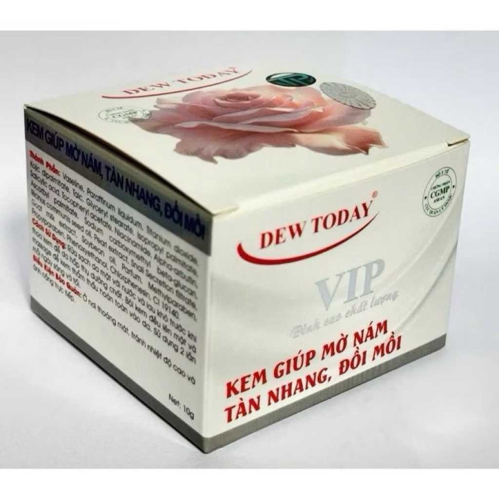 Kem Dew Today Nám, Tàn Nhang, Đồi Mồi 10gram Chính Hãng
