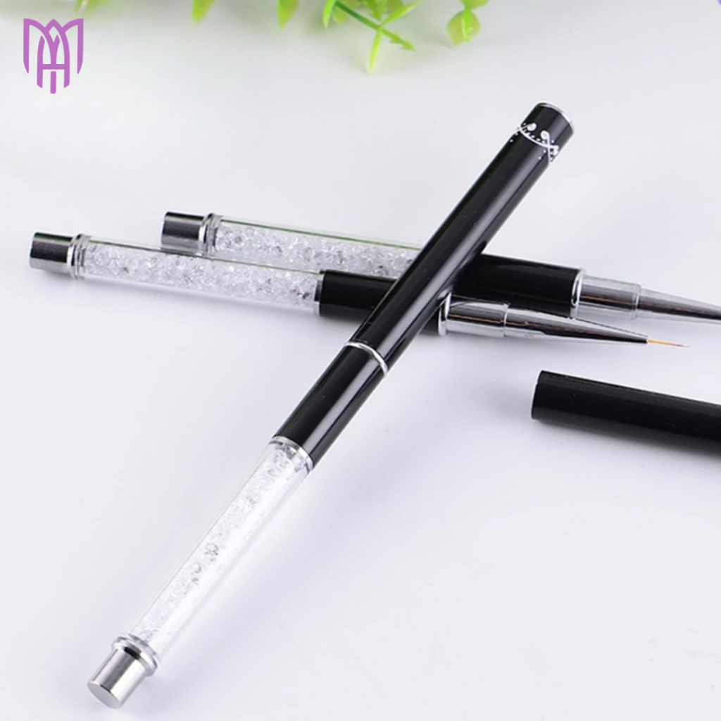 Cọ Tóc Vẽ Nét Cán Đá Cao Cấp Mary Artistry Kích Cỡ 7mm, 9mm, 11mm Tùy Chọn - Vẽ Chi Tiết