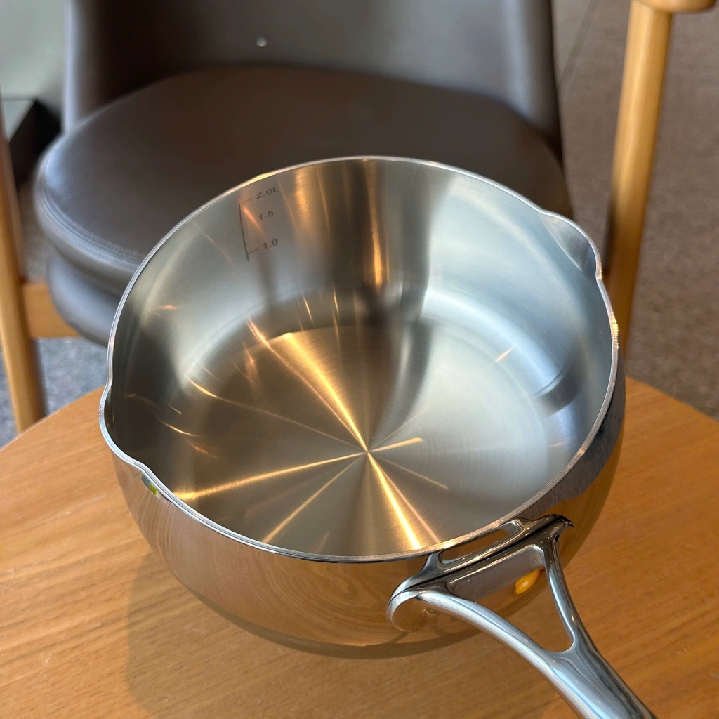 Quánh Táo Oyatton  16/18cm Chảo Sâu Lòng Inox 18/10 Oyatton
